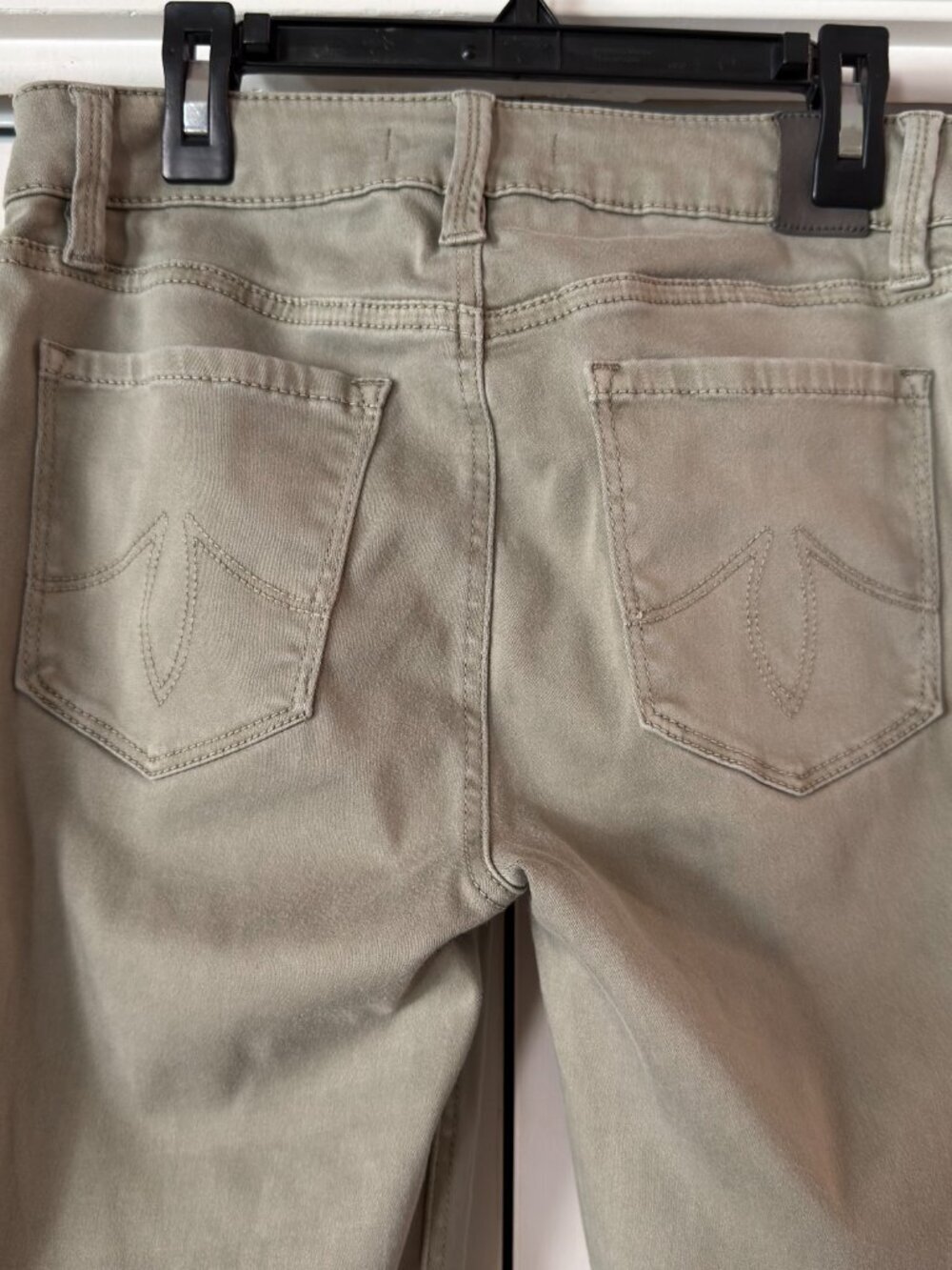 Level 99 / Anthropologie Olive Green Skinny Jean - Size 27 - Picture 5 of 8